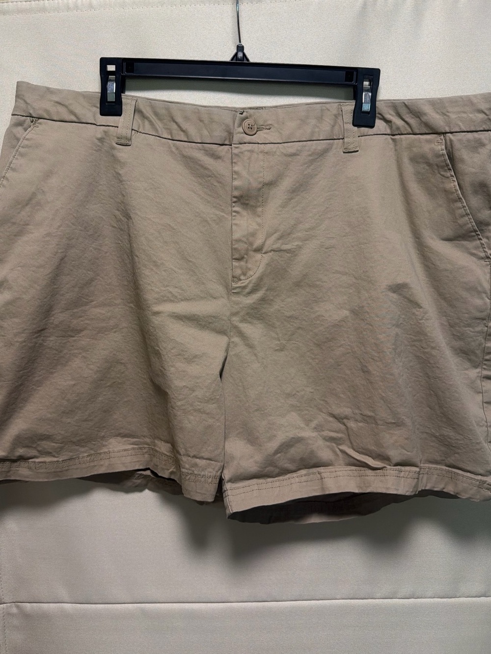 Magellan Khaki Chino Shorts Plus Size 22 Women’s School Work Uniform Casual